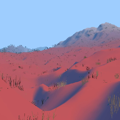 Red Desert Render